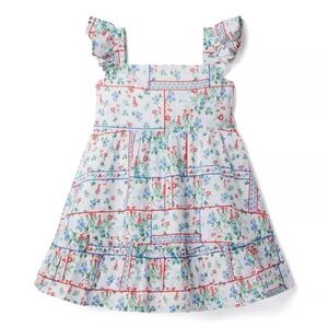 Janie and Jack FLORAL PATCHWORK SUNDRESS